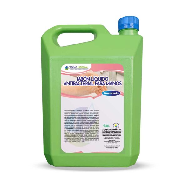 JABÓN LÍQUIDO ANTIBACTERIAL NACARADO